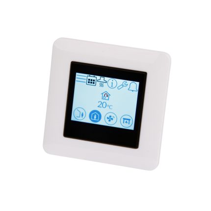 Flexit Nordic juhtpaneel, NordicPanel, valge – seinale paigaldatav juhtpaneel S2–S7 seadmetele